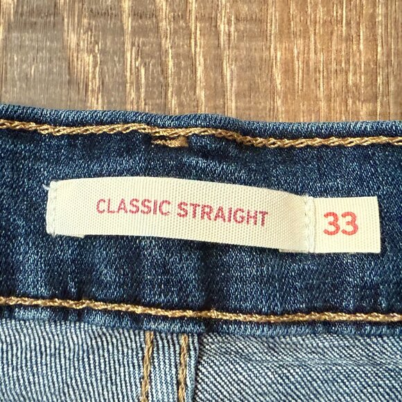 Levi’s Classic Straight Jeans – Size 33 - Picture 13 of 14